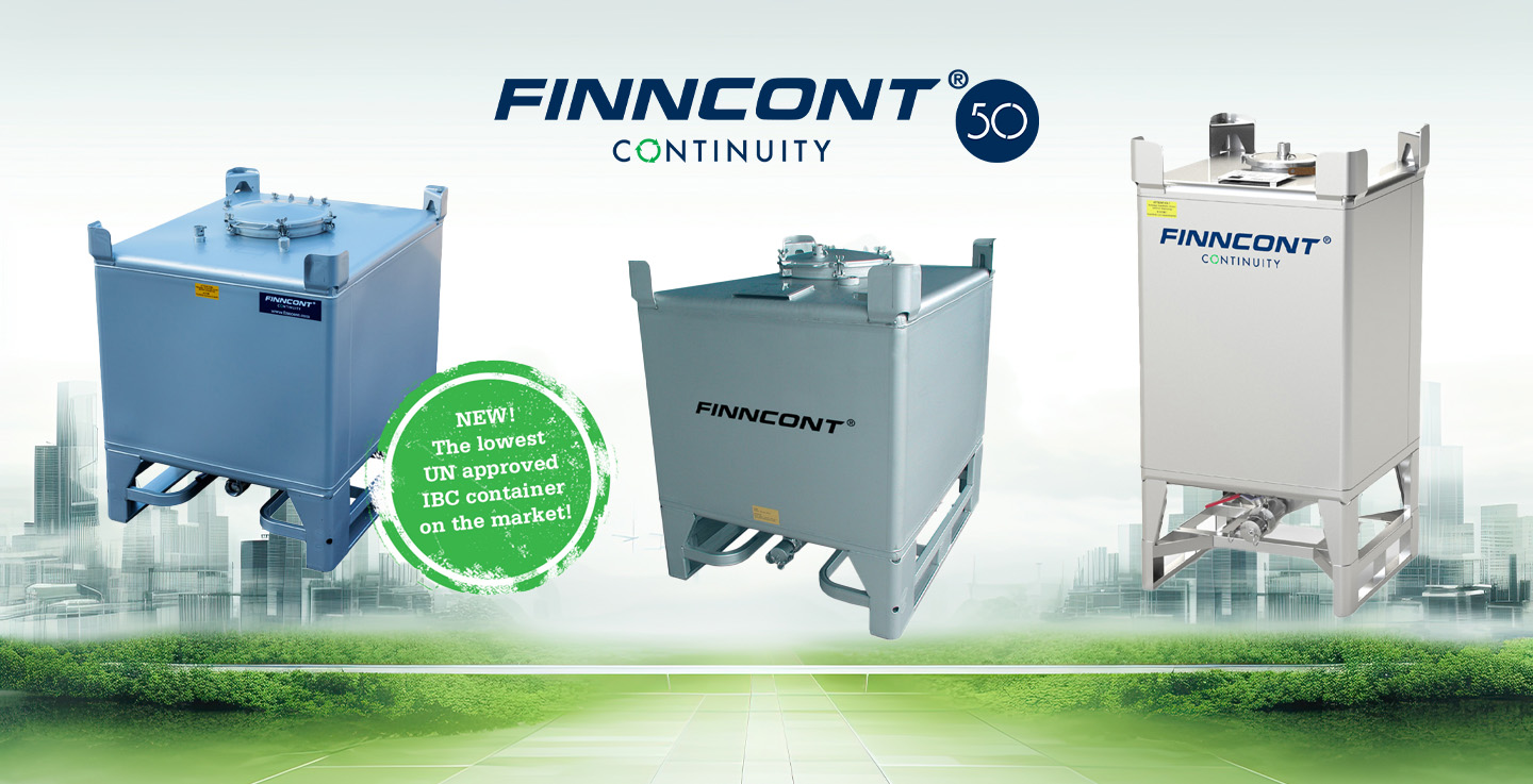 Finncont stainless steel IBC containers